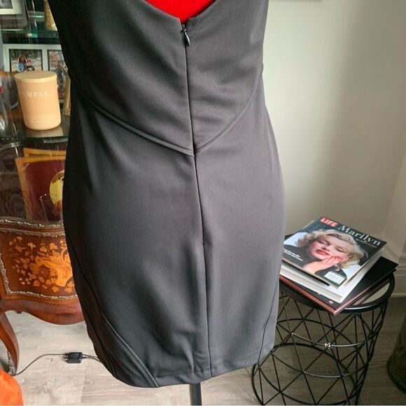 ZAC POSEN BLACK MINI DRESS - Picture 6 of 8